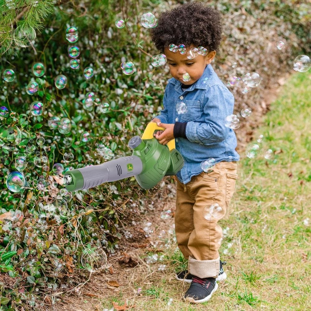 John Deere Toys Bubble Leaf Blower