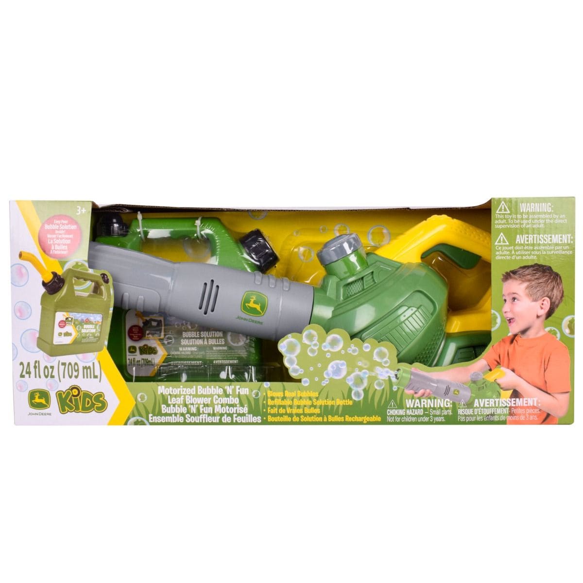 John Deere Toys Bubble Leaf Blower