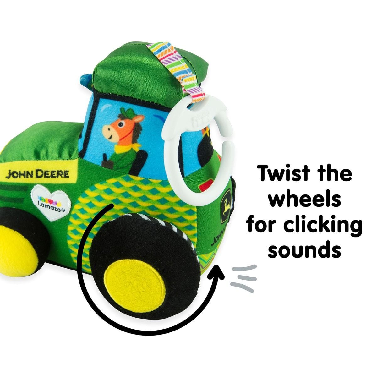 John Deere Toys Clip N Go Tractor