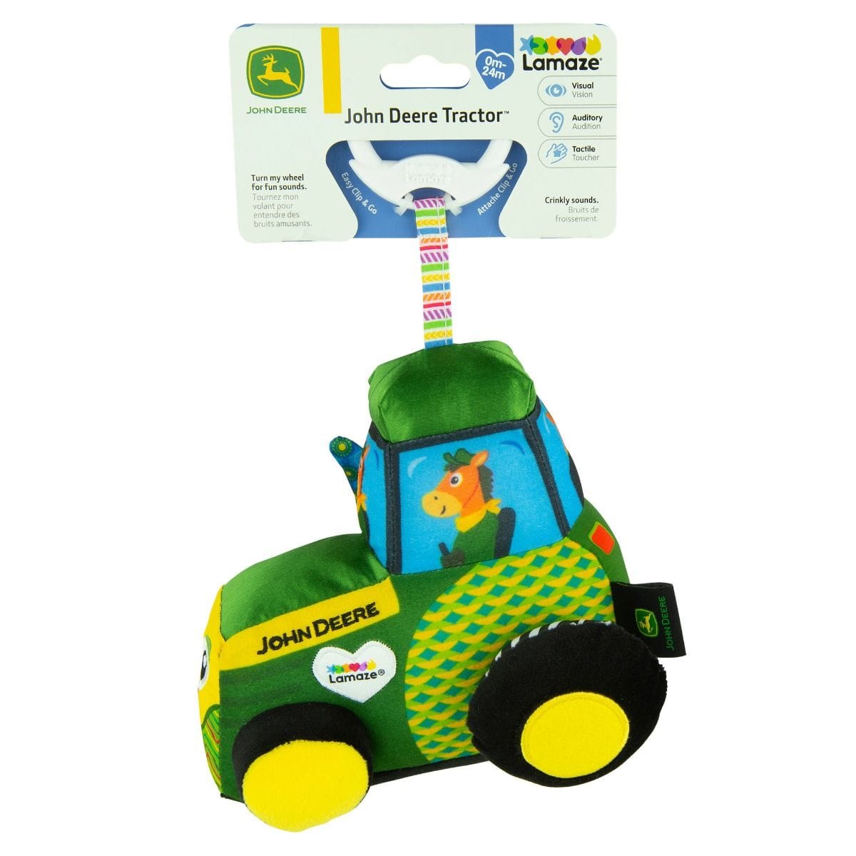 John Deere Toys Clip N Go Tractor