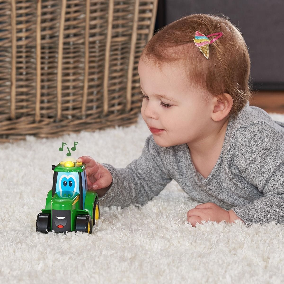 John Deere Toys Johnny Tractor Lights & Sounds Assortment
