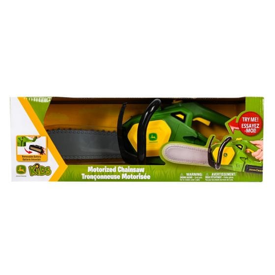 John Deere Toys Motorised Chainsaw