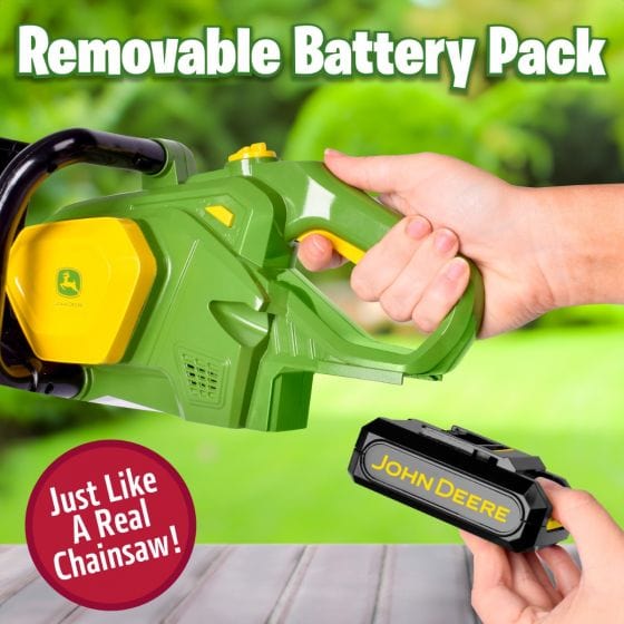 John Deere Toys Motorised Chainsaw
