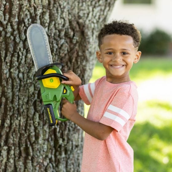 John Deere Toys Motorised Chainsaw