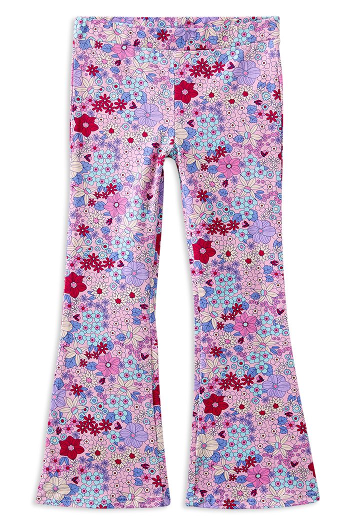 Lilac Bloom Flared Legging