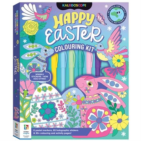 Kaleidoscope Toys Kaleidoscope Happy Easter Colouring Kit