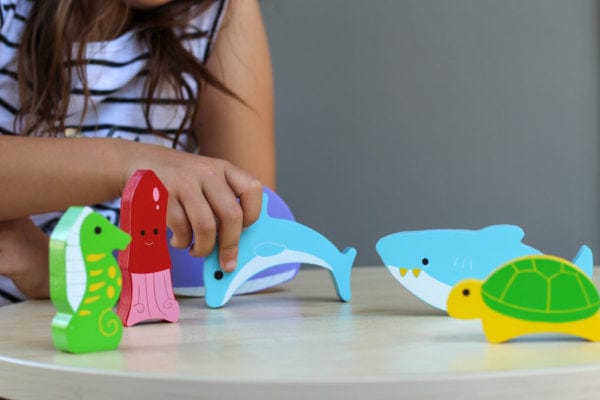Kiddie Connect Toys Chunky Sea Creatures