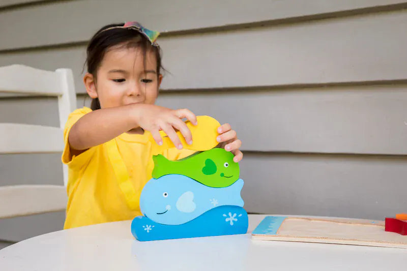 Kiddie Connect Toys Fish Stacker Puzzle