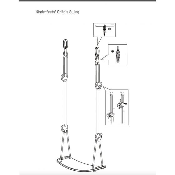 Kinderfeets Toys Child's Swing