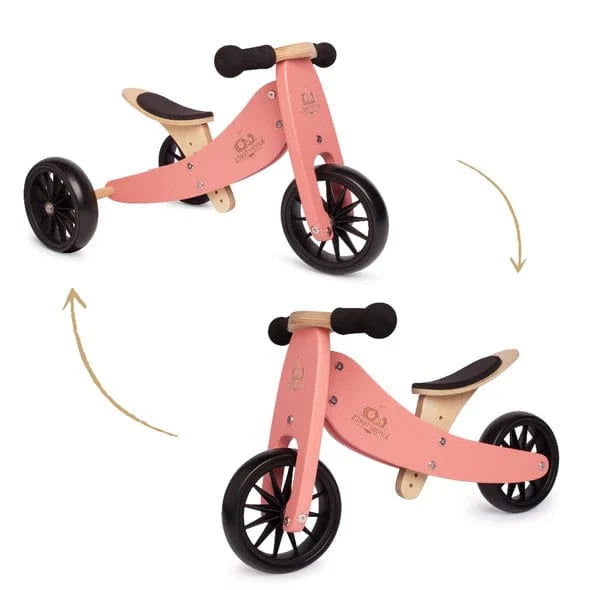 Kinderfeets Toys Kinderfeets Tiny Tot Balance Bike - Coral