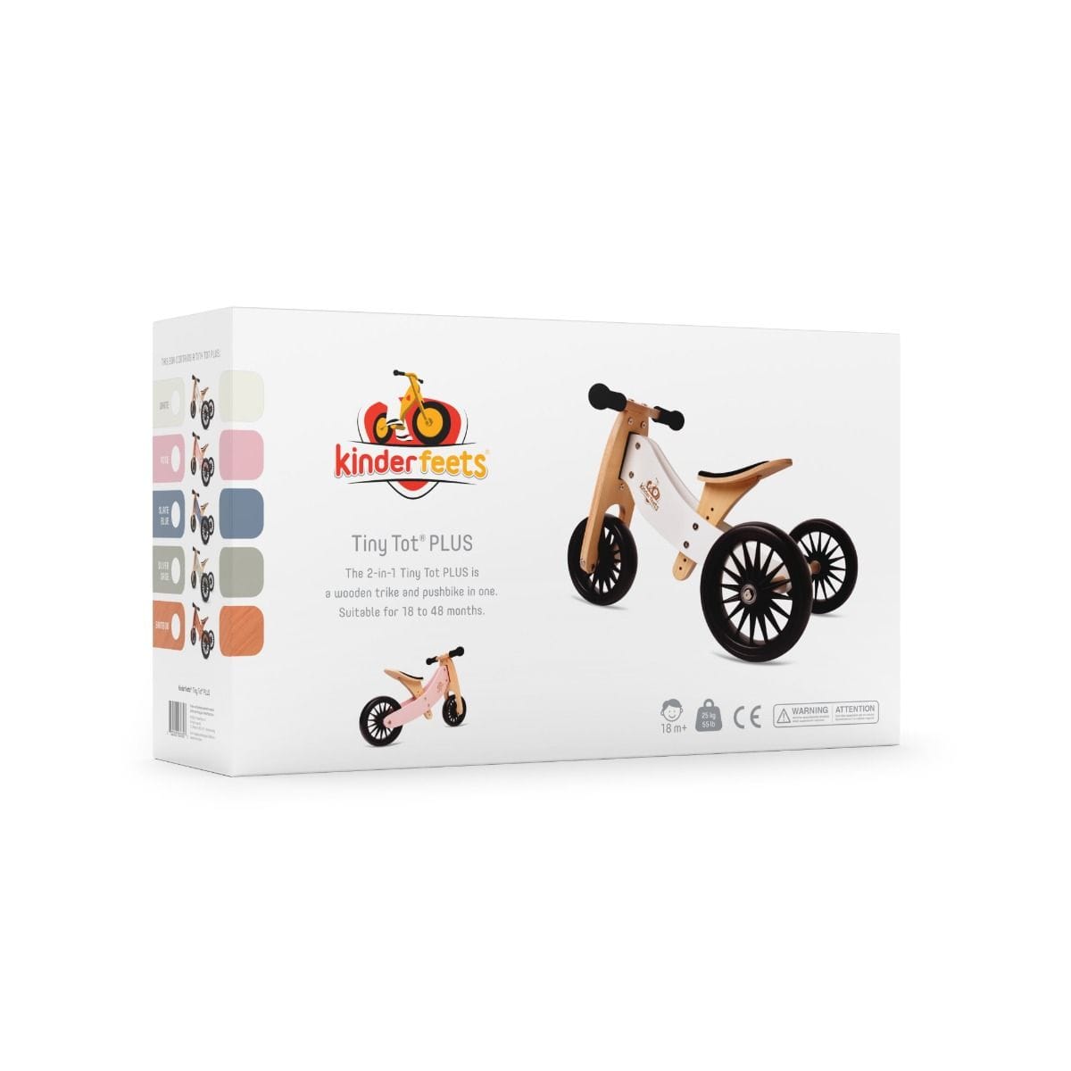 Kinderfeets Toys Kinderfeets Tiny Tot Plus - Slate Grey