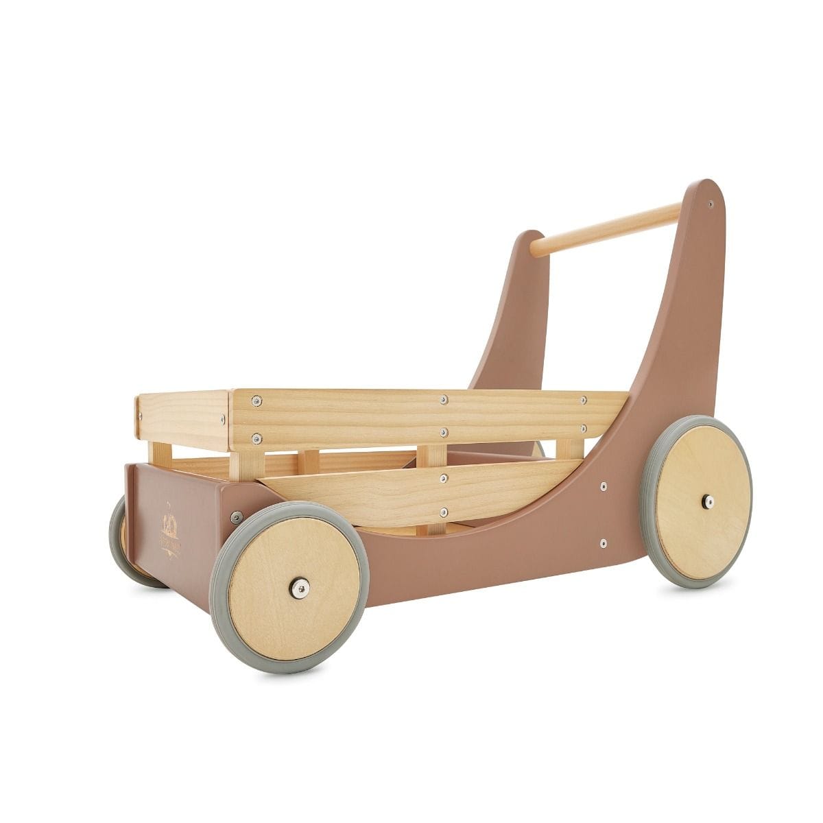Kinderfeets Toys Mocha Cargo Wagon Walker