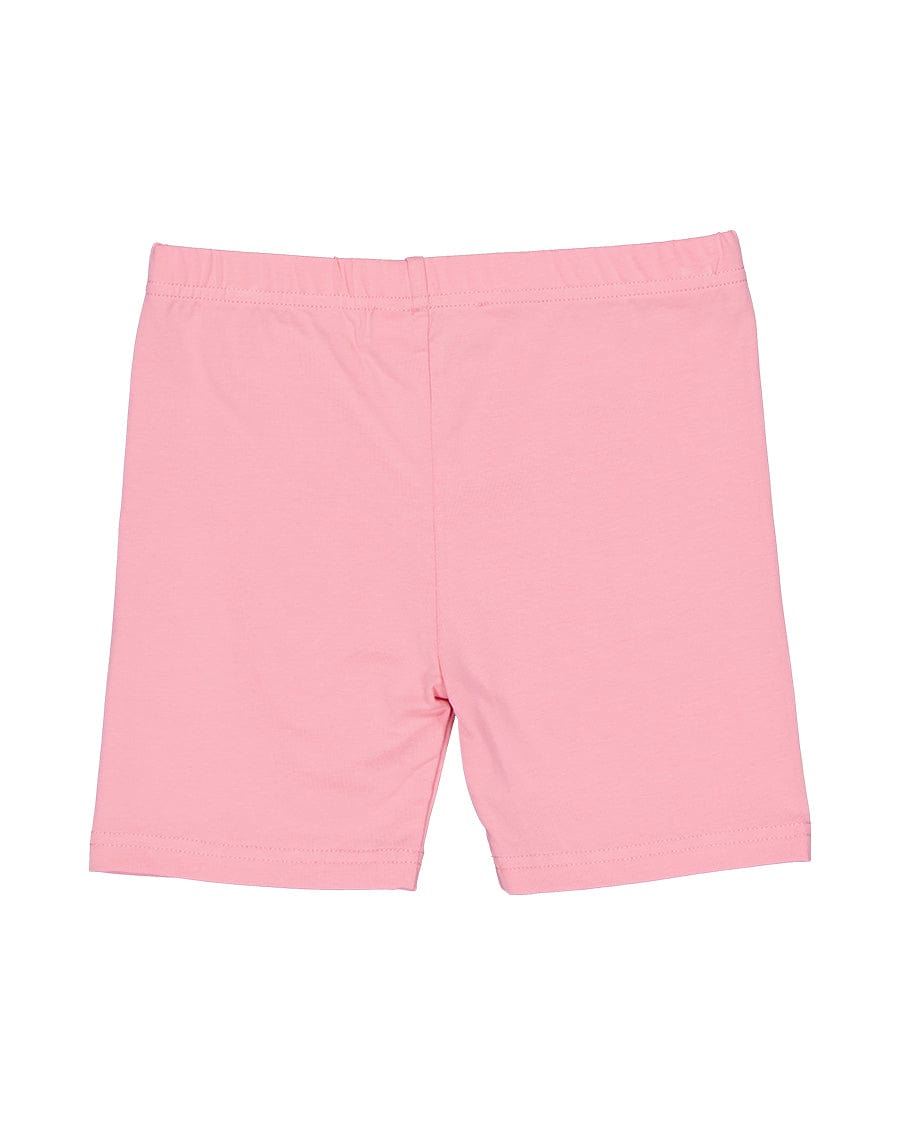 Kissed By Radicool Girls Bottoms Bike Short in Dusky Pink