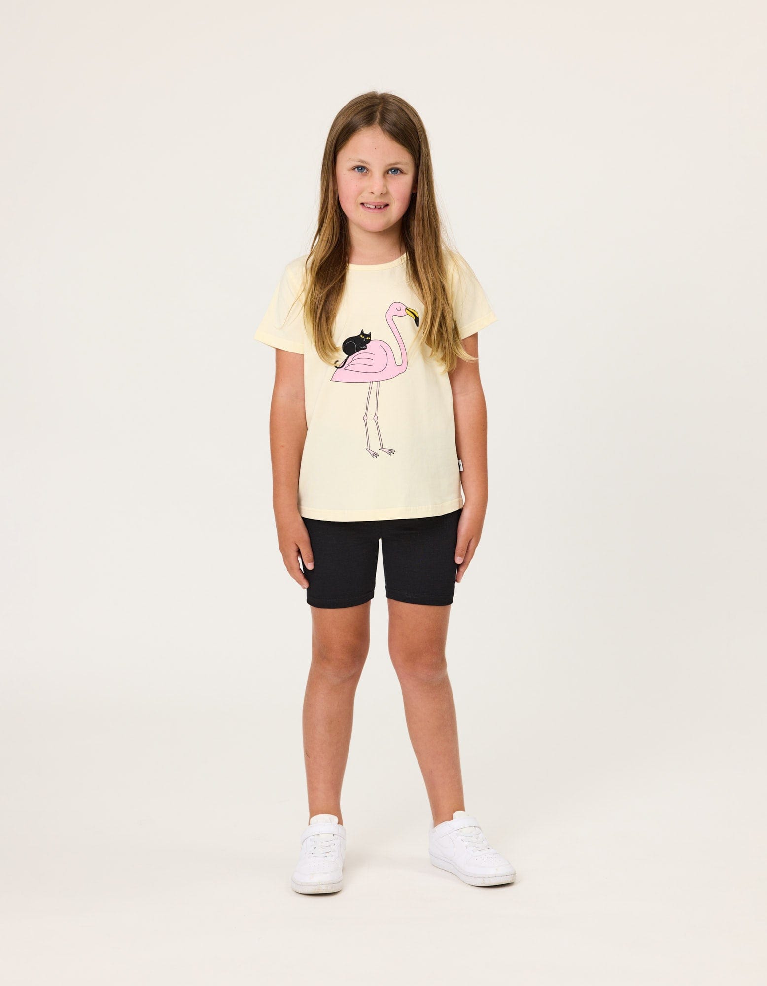 Kissed By Radicool Girls Bottoms Bike Shorts in Black