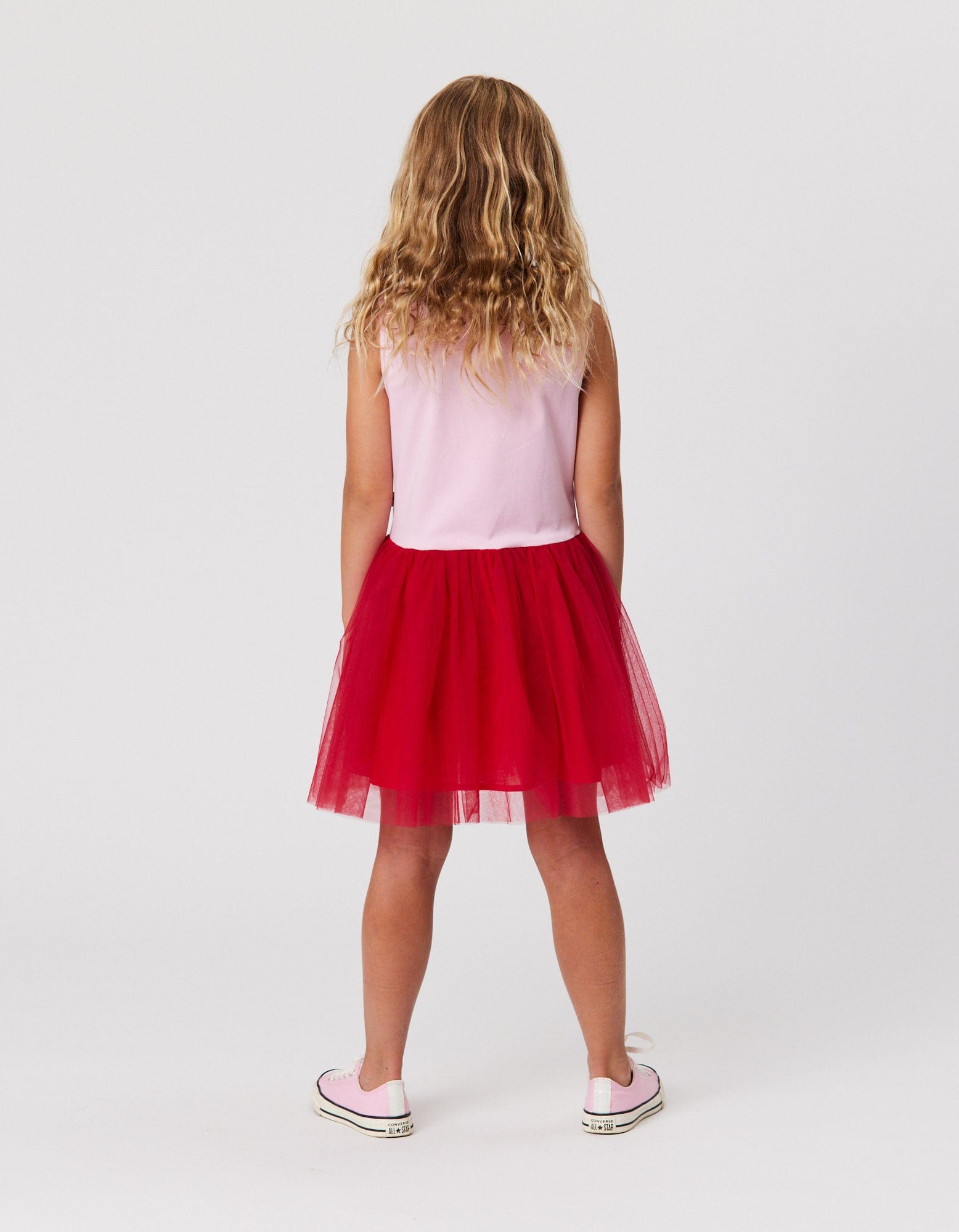 Kissed By Radicool Girls Dress Berry Cute Twirl Dress