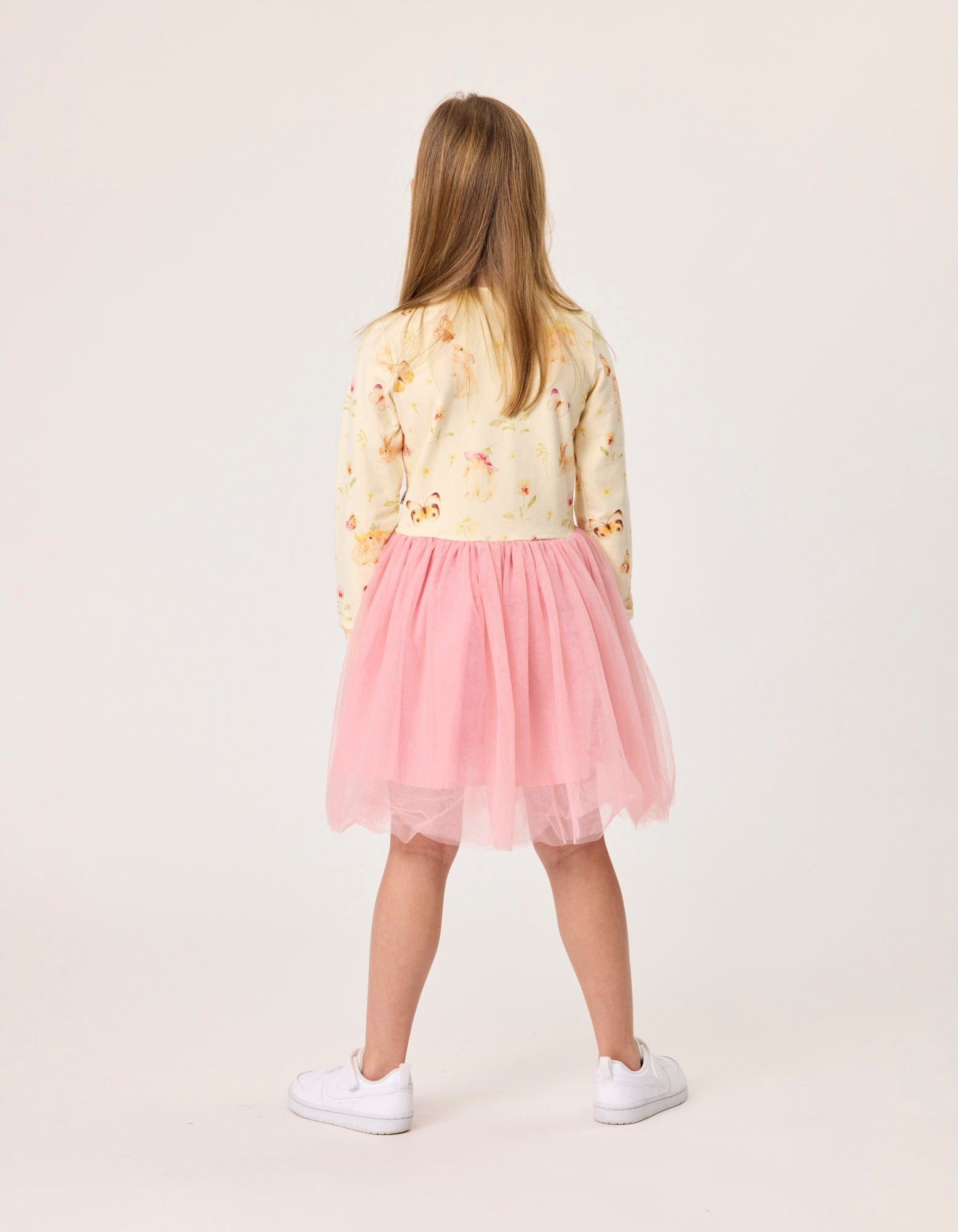 Kissed By Radicool Girls Dress Bunnies & Butterflies Tutu