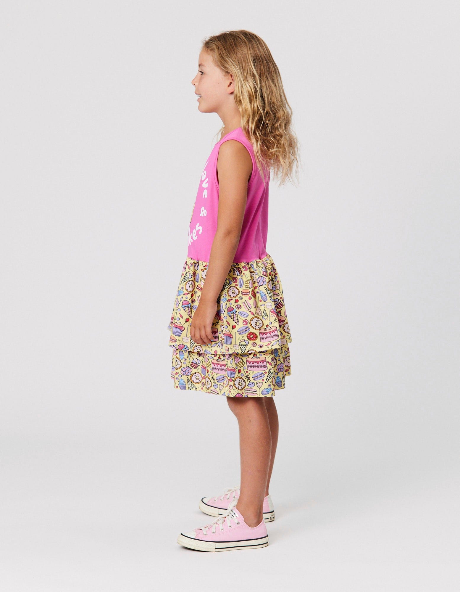 Kissed By Radicool Girls Dress Cupcakes Treat Dress