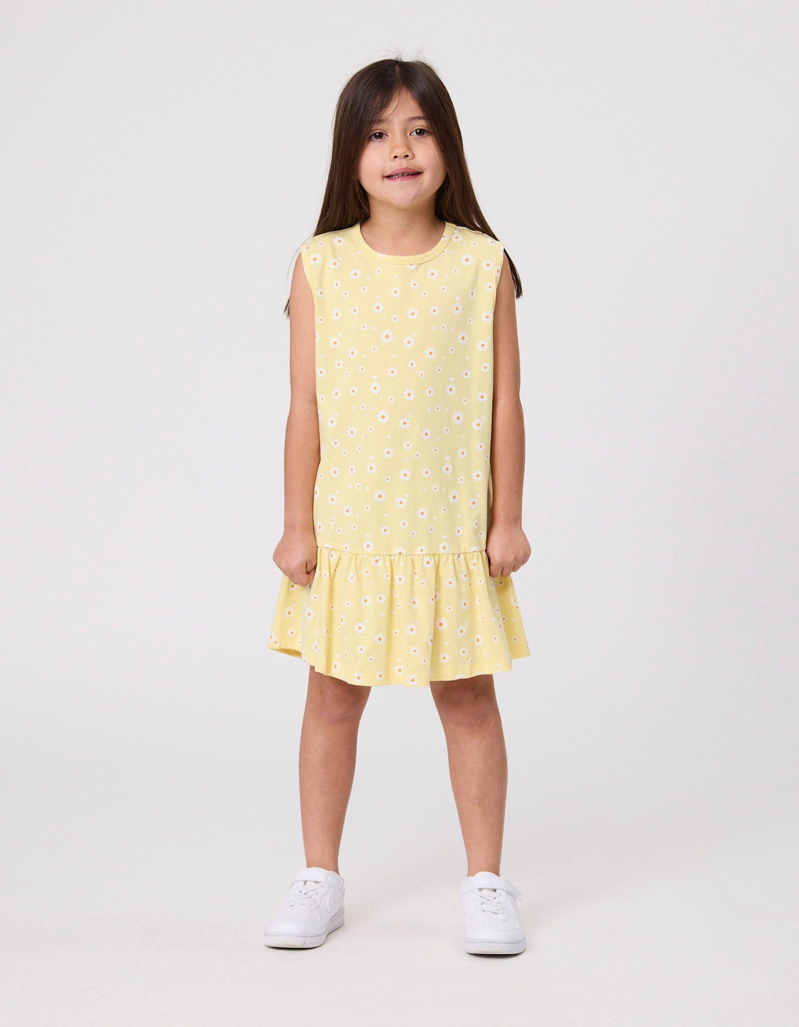 Kissed By Radicool Girls Dress Daisy Love Frill Dress