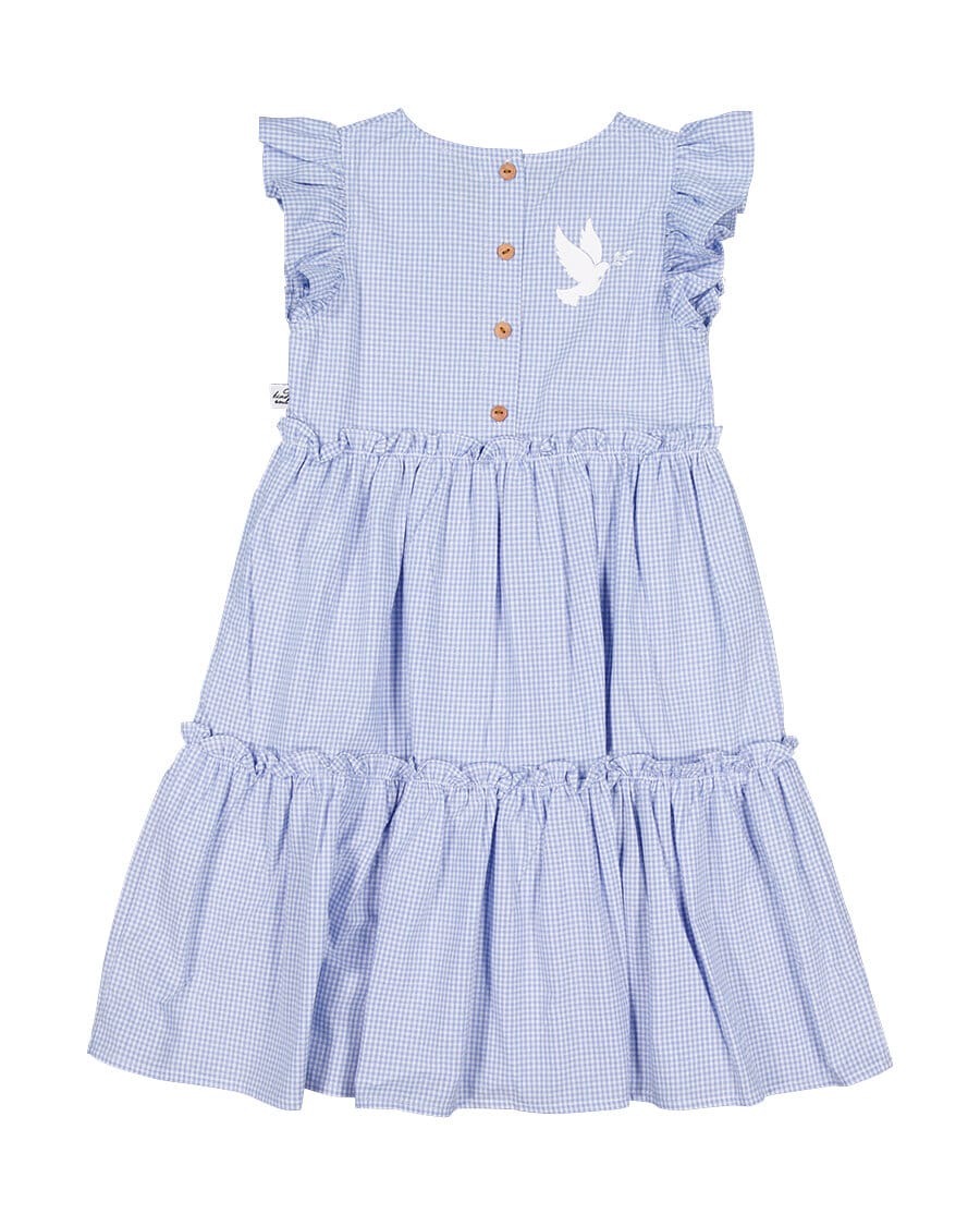 Kissed By Radicool Girls Dress Gingham Jasmine Dress