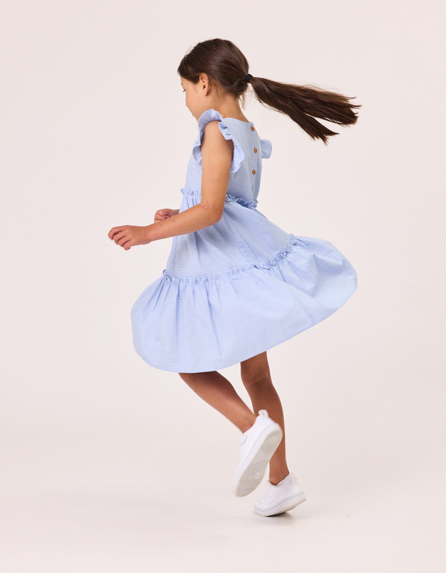 Kissed By Radicool Girls Dress Gingham Jasmine Dress
