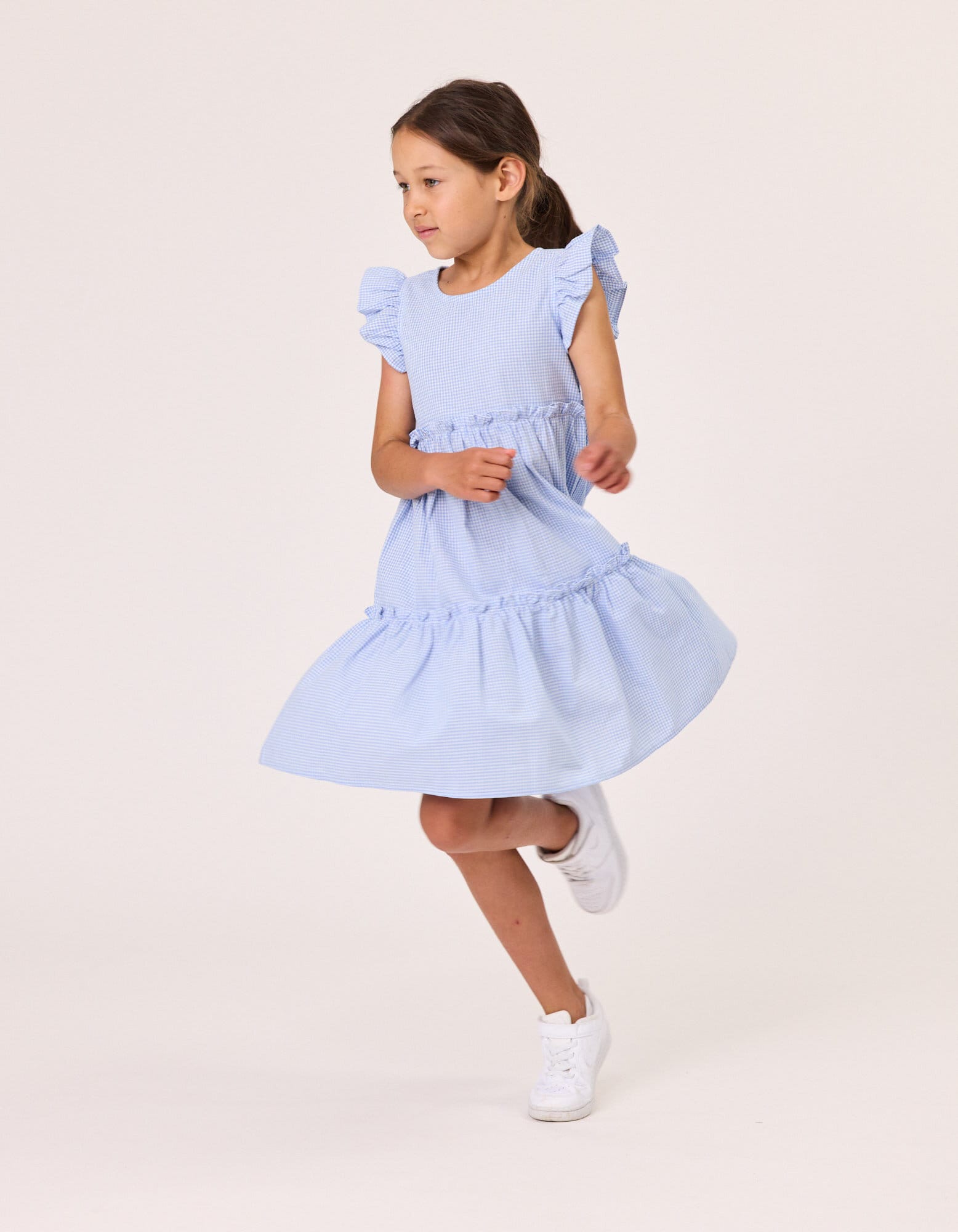 Kissed By Radicool Girls Dress Gingham Jasmine Dress