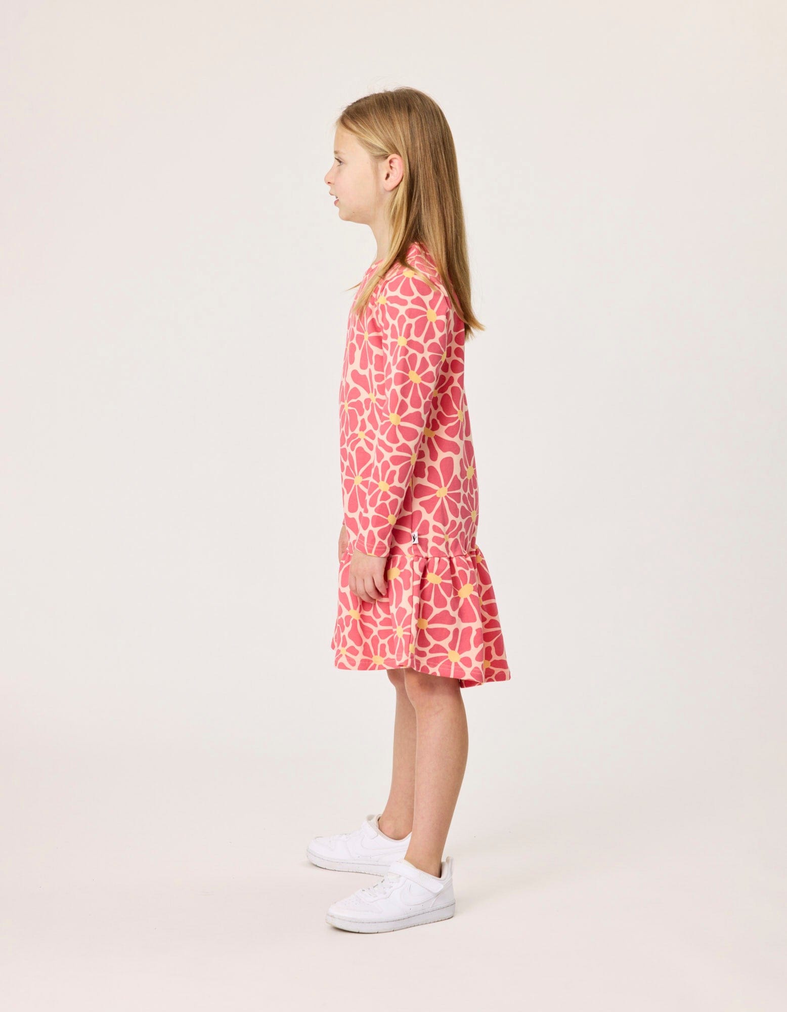 Kissed By Radicool Girls Dress Groovy Floral Frill Dress