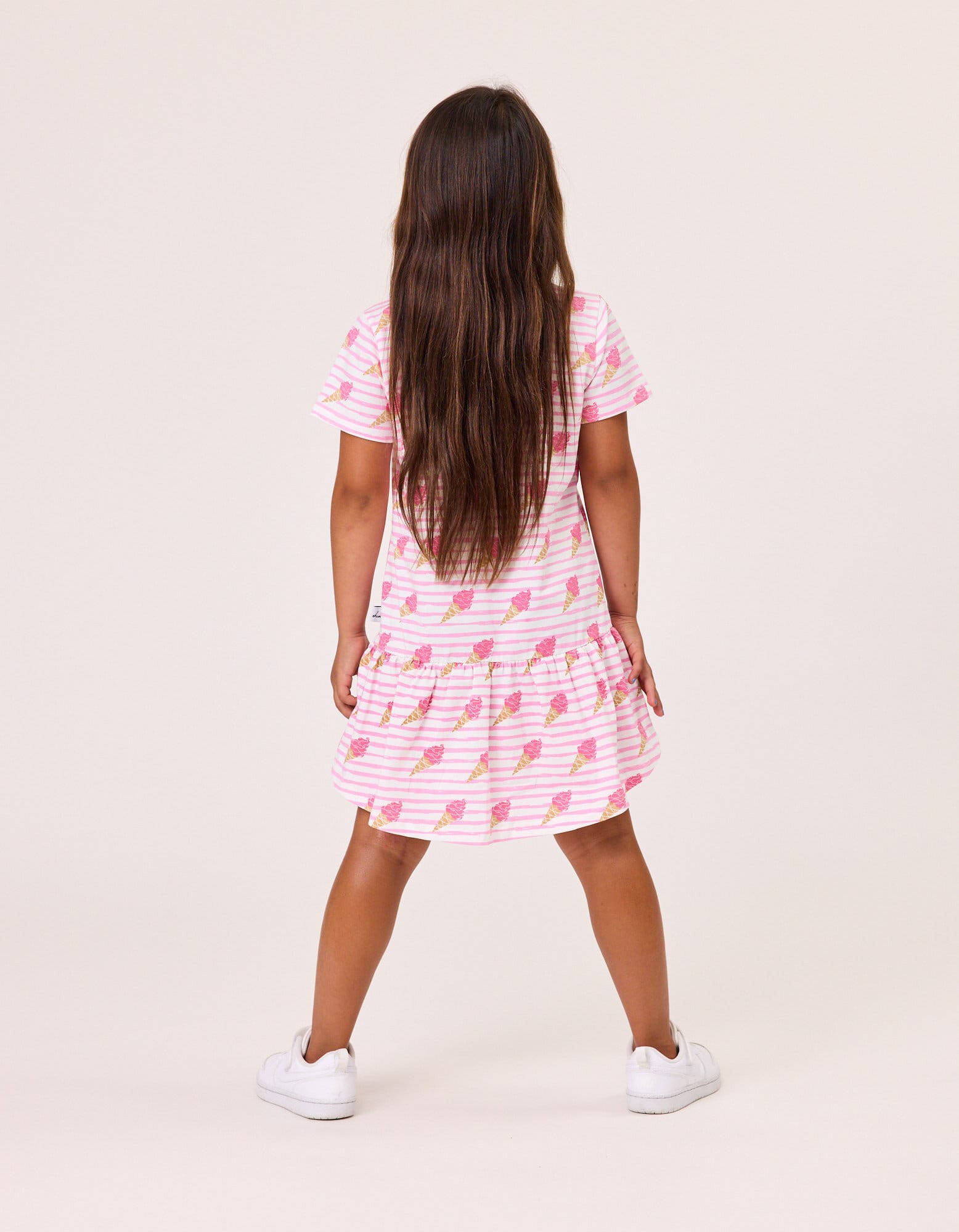 Kissed By Radicool Girls Dress Ice Creams Frill Dress