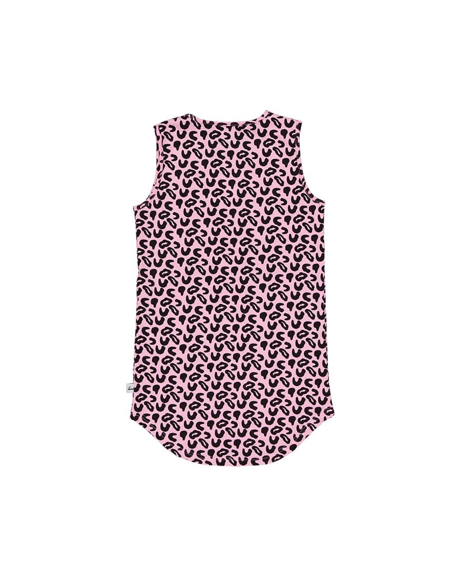 Kissed By Radicool Girls Dress Leopard Resort Dress