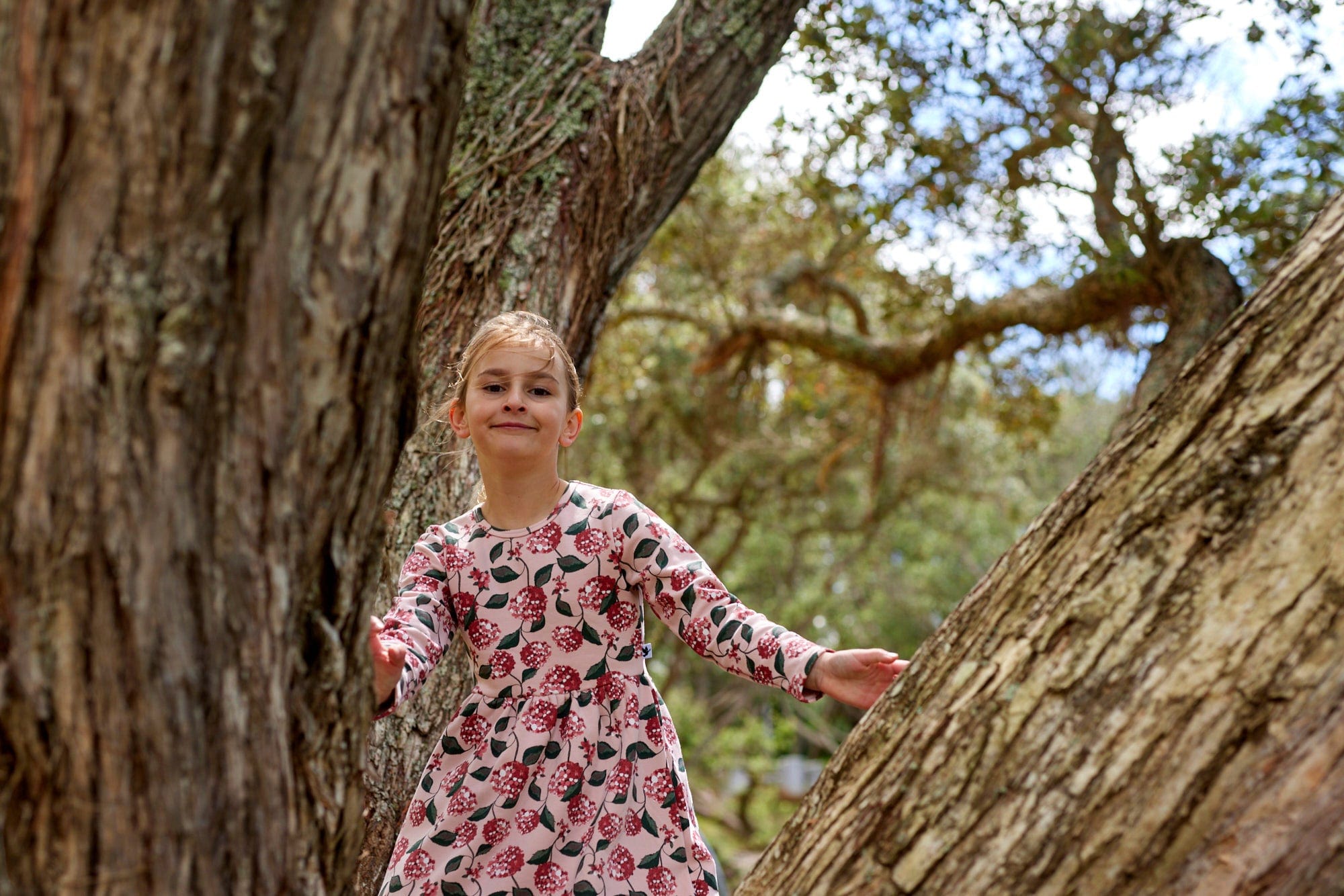 Kissed By Radicool Girls Dress Petals Dress