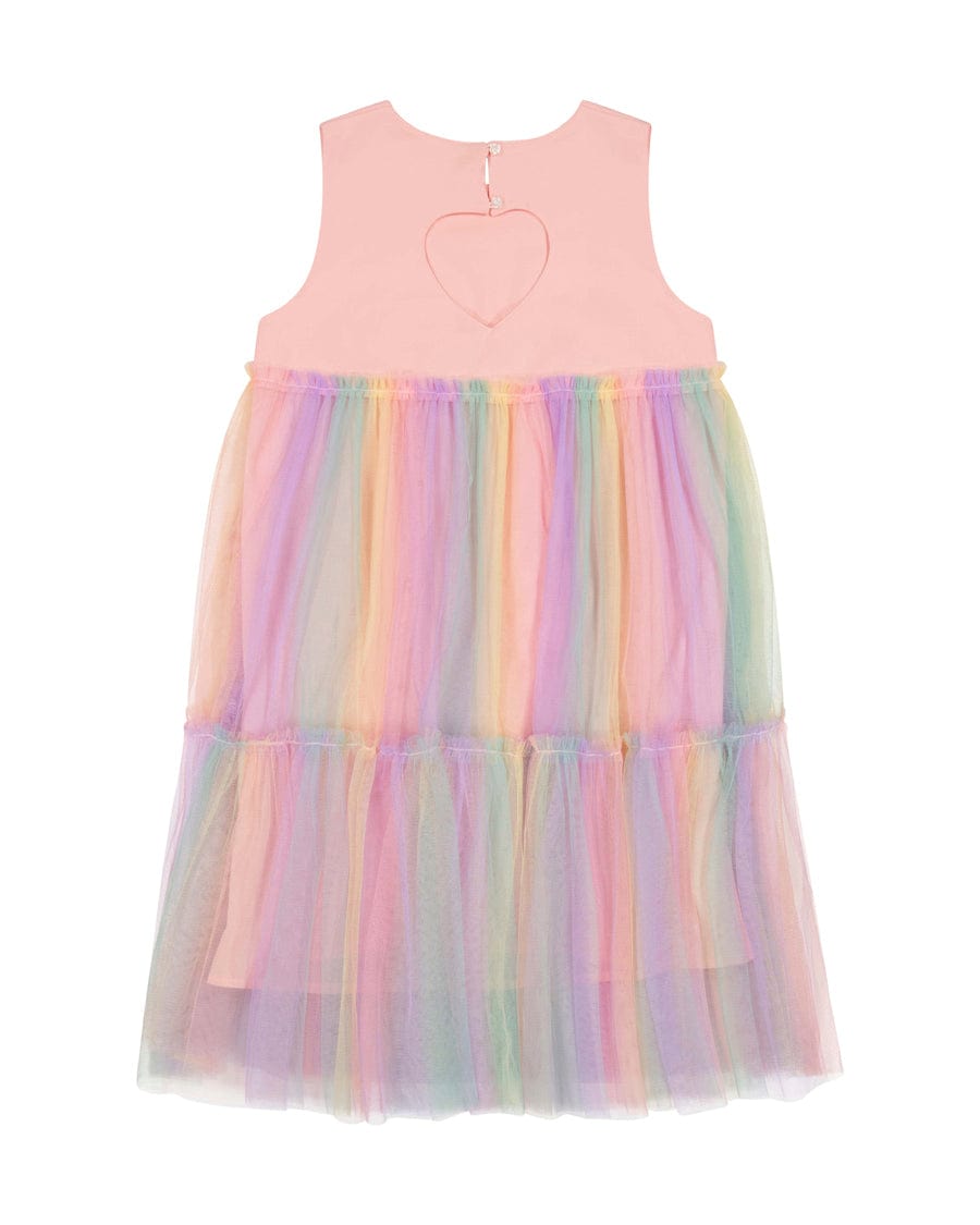 Kissed By Radicool Girls Dress Sherbet Rainbow Princess Dress