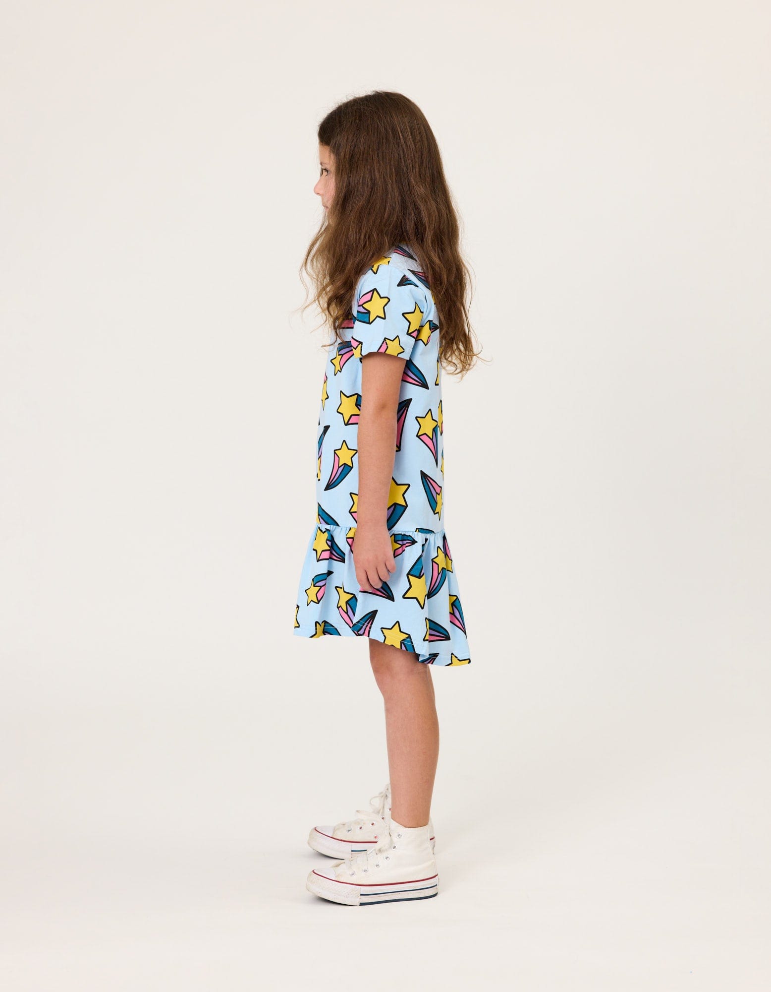 Kissed By Radicool Girls Dress Shooting Stars Frill Dress
