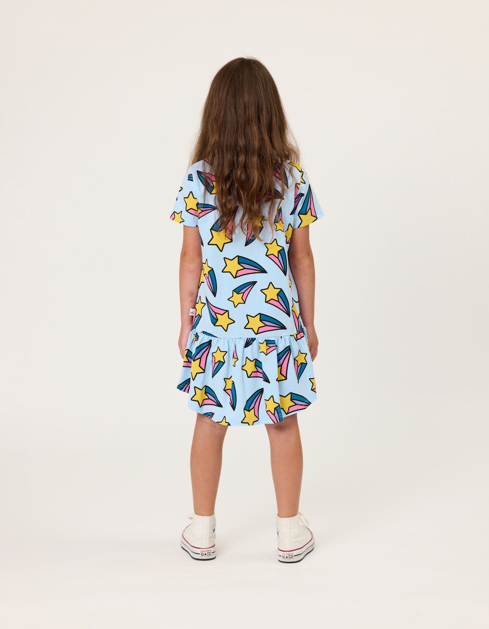 Kissed By Radicool Girls Dress Shooting Stars Frill Dress