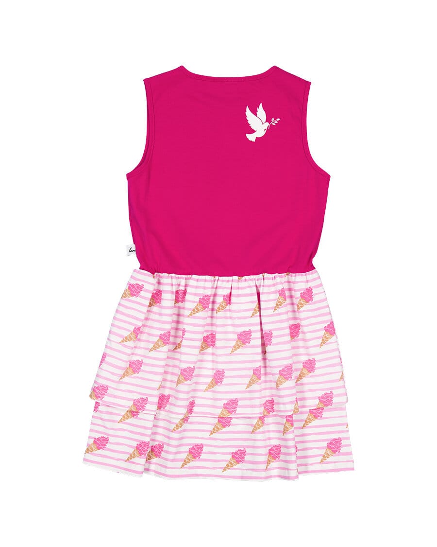 Kissed By Radicool Girls Dress Whippy Rara Dress