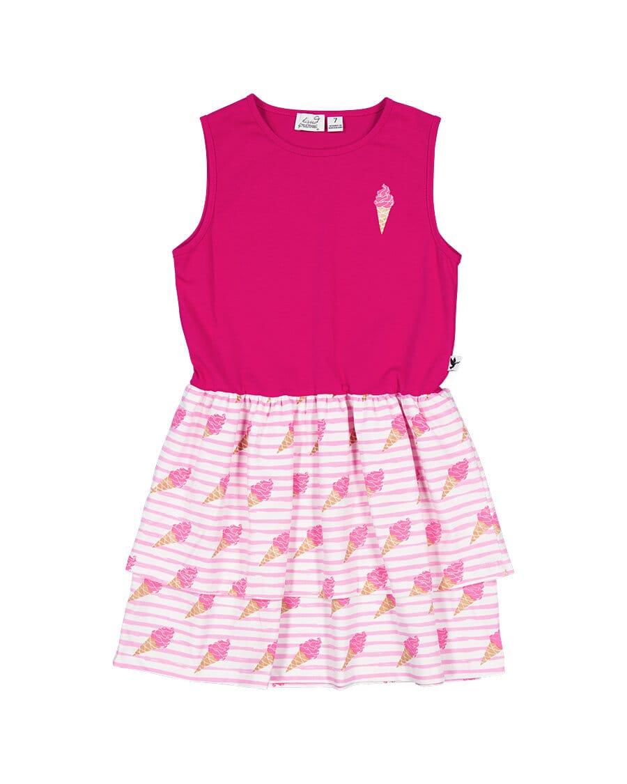 Kissed By Radicool Girls Dress Whippy Rara Dress