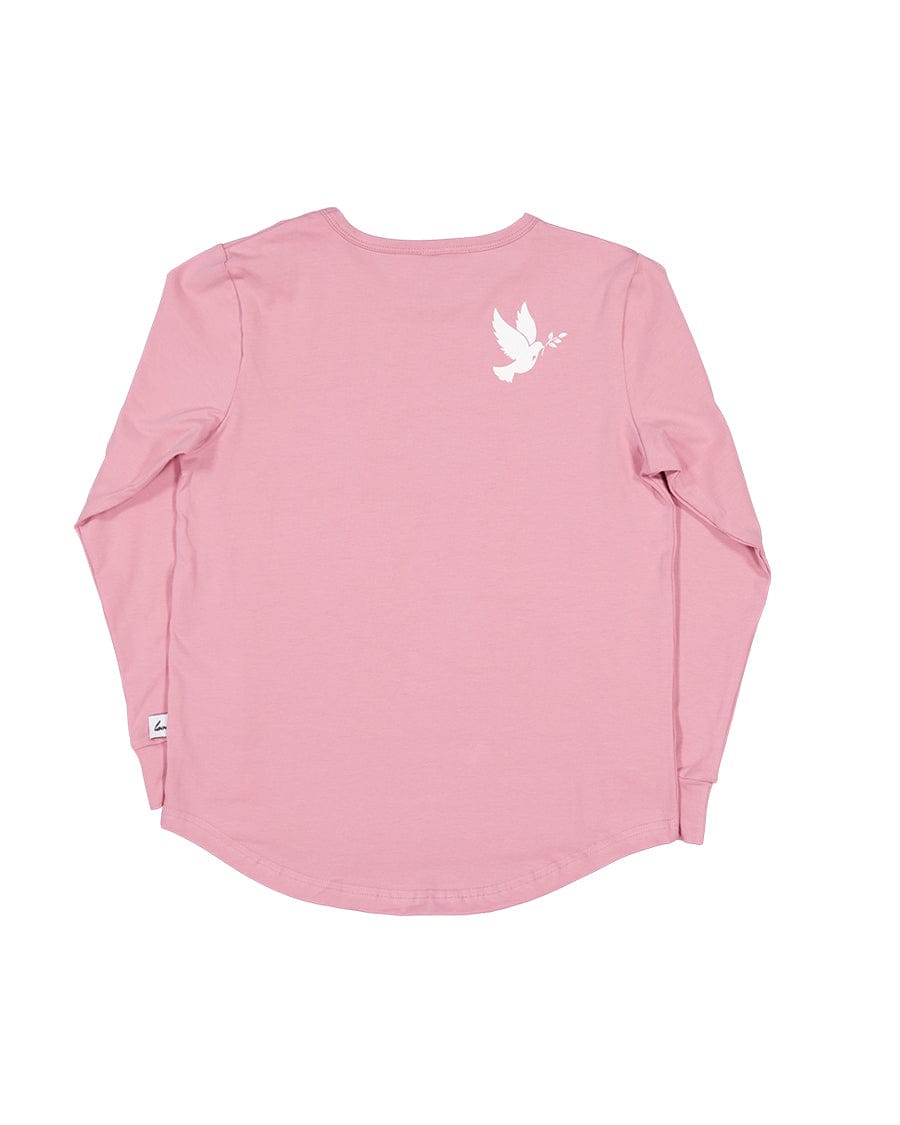 Kissed By Radicool Girls Jumper Cinnamon Bunny LS Tee