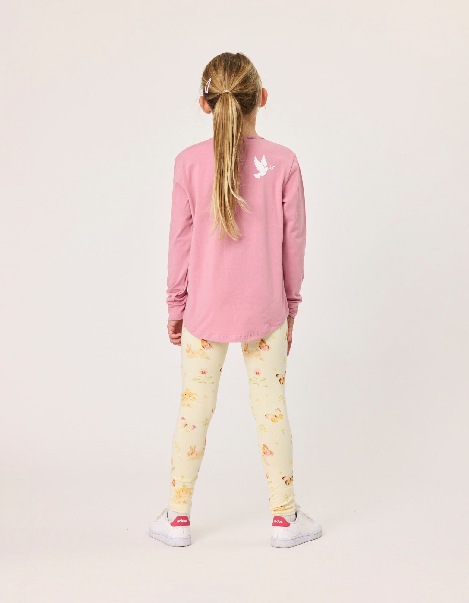 Kissed By Radicool Girls Jumper Cinnamon Bunny LS Tee