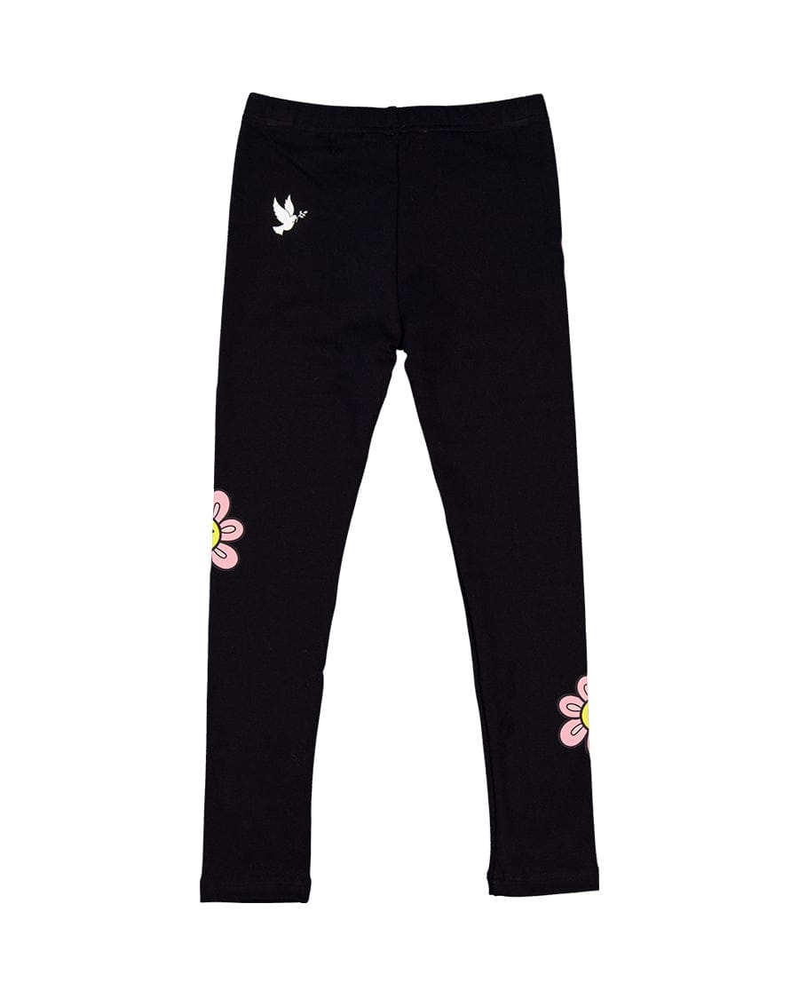 Kissed By Radicool Girls Pants Daisies Legging