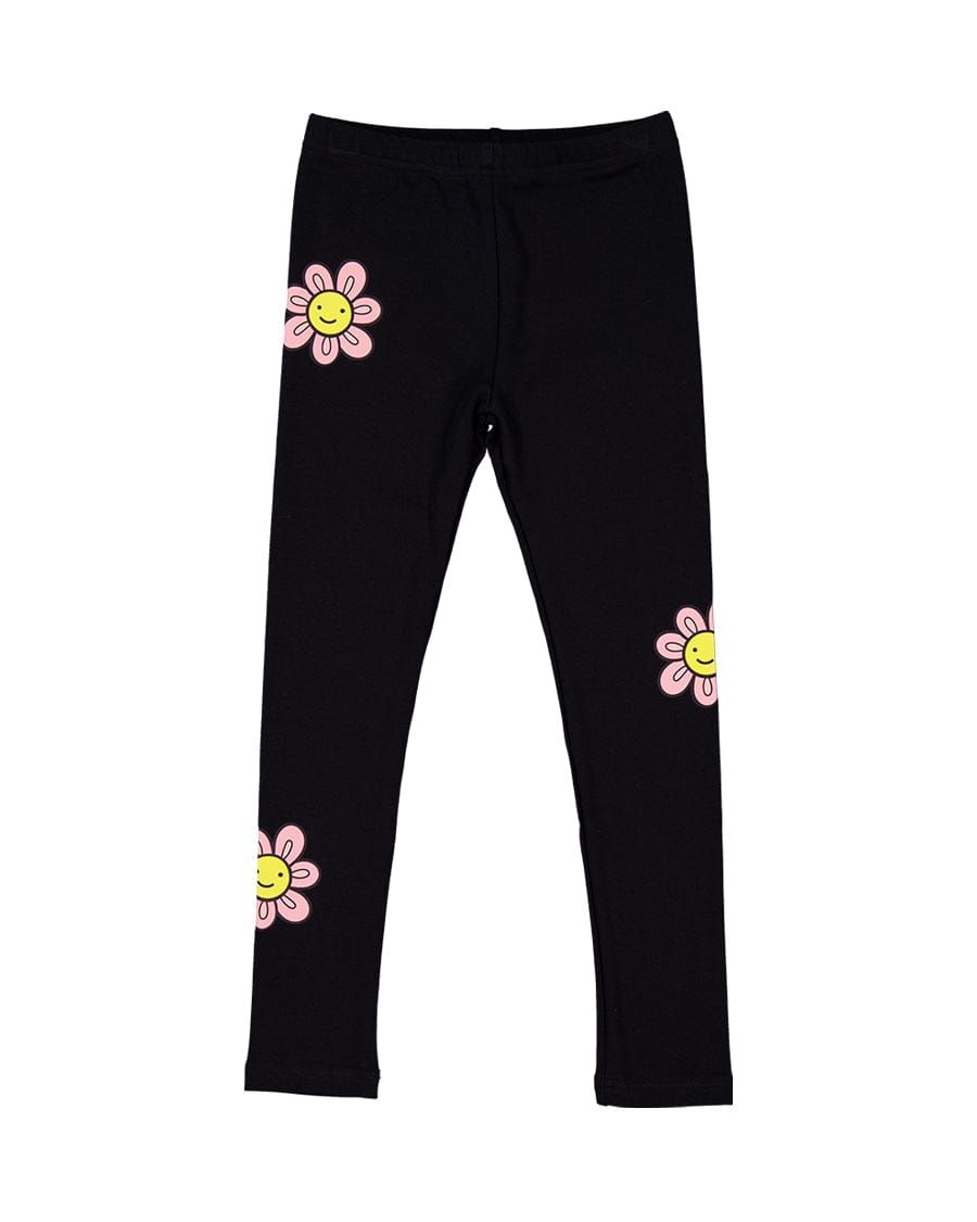 Kissed By Radicool Girls Pants Daisies Legging