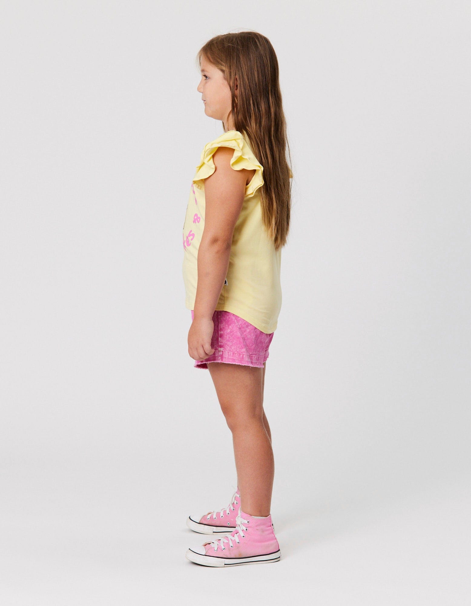 Kissed By Radicool Girls Tee Lemon Cupcake Frill Tee