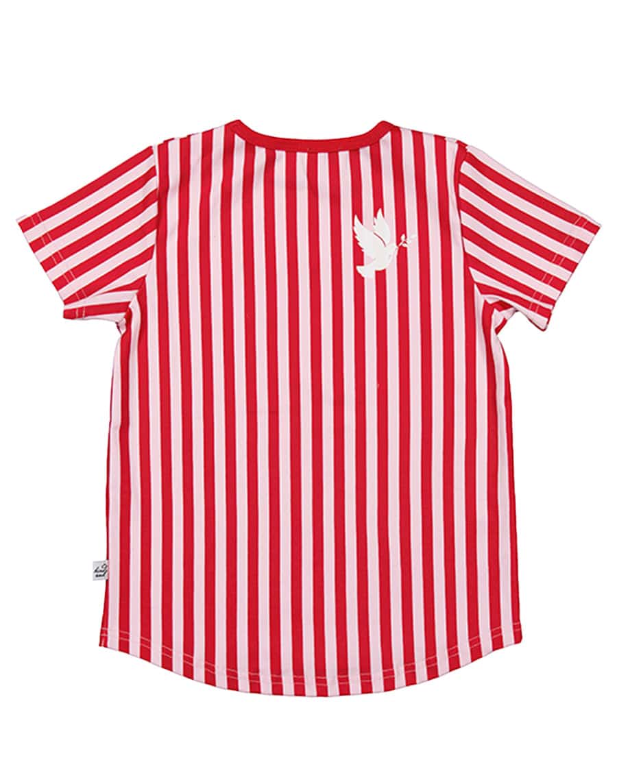 Kissed By Radicool Unisex Sleepware Strawberry Stripe PJs