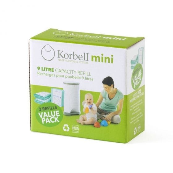 Korbell Baby Accessory Korbell Mini 3Pk Refill