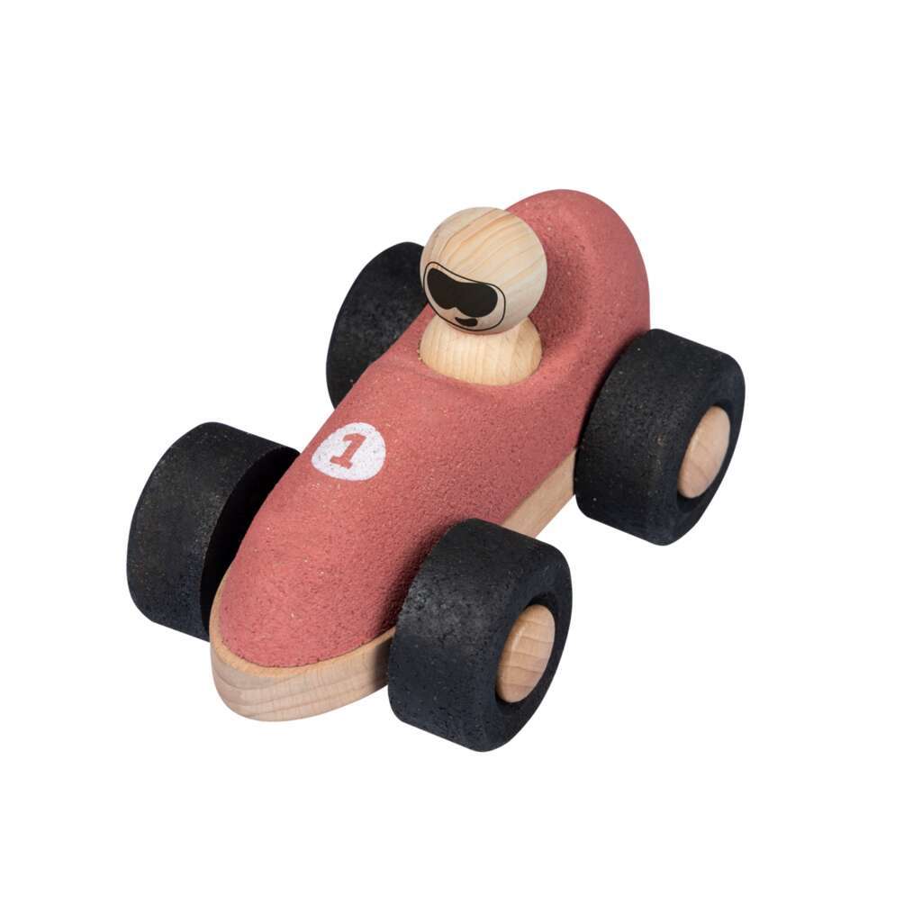 Korko Toys Red E-Cork Racer Push Car