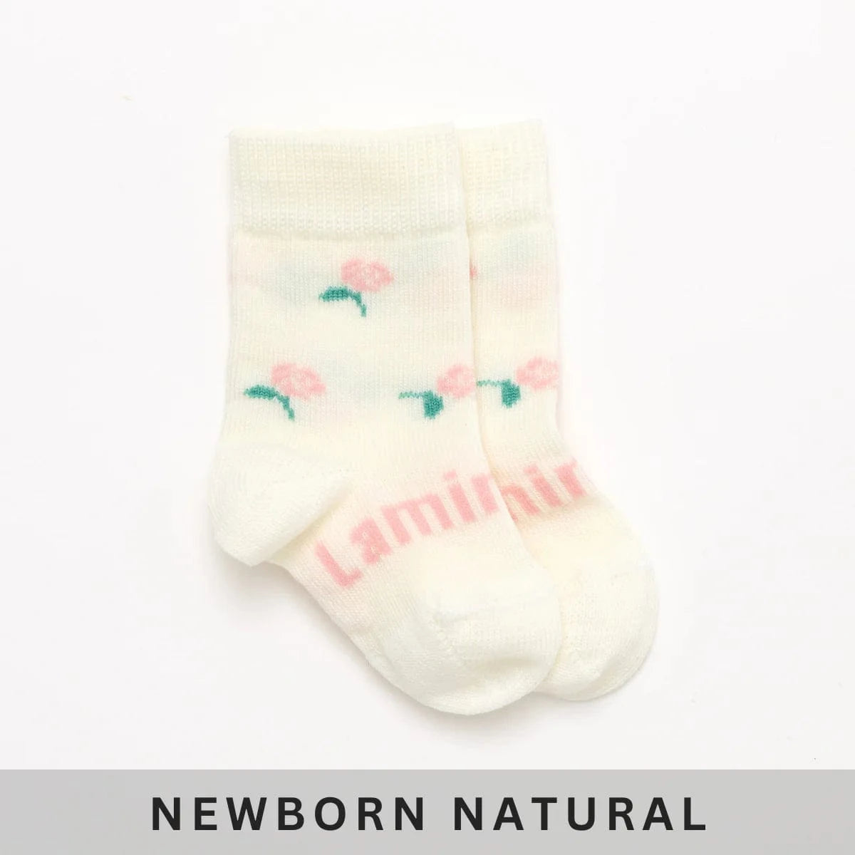 Lamington Accessory Socks 0-3M Lamington Merino Crew Socks - Rosa
