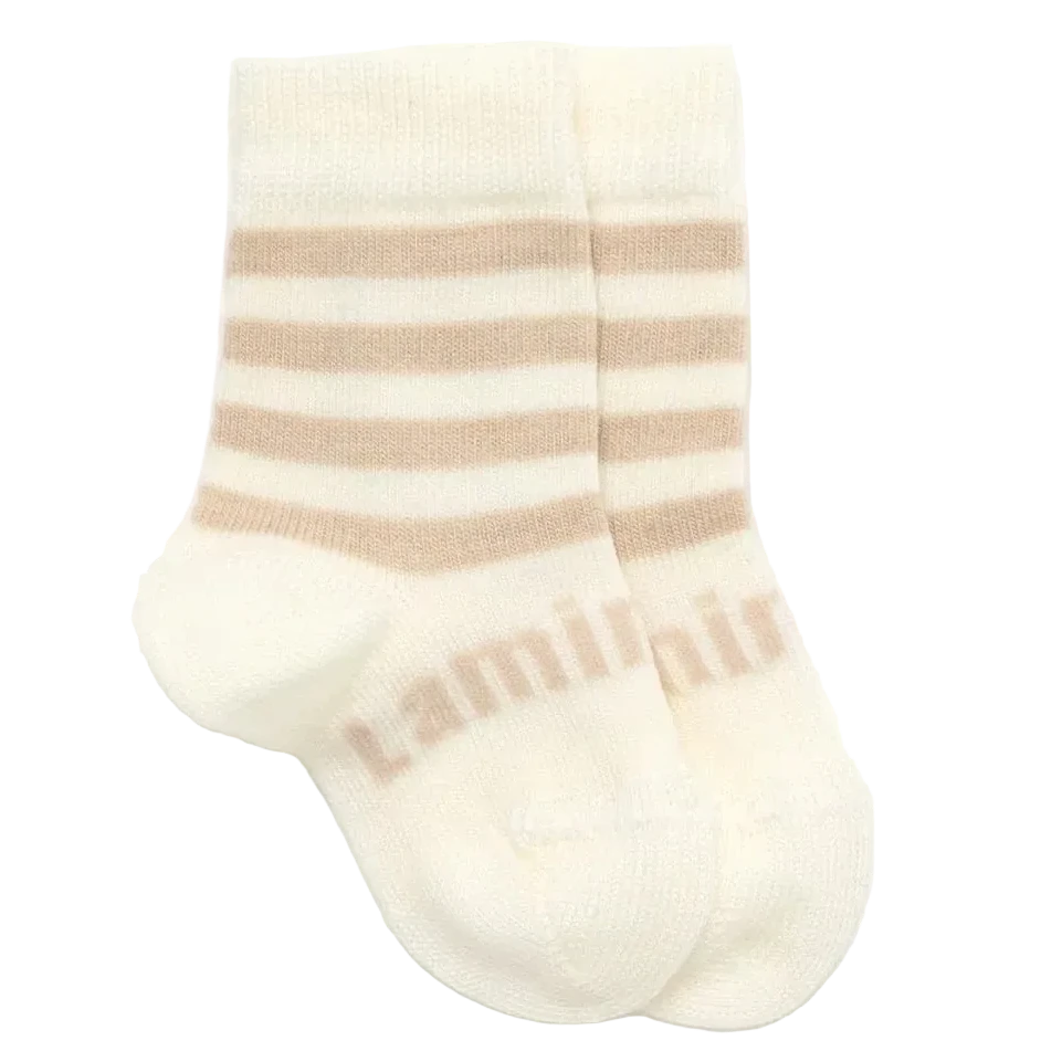 Lamington Accessory Socks 0-3M Lamington Merino Crew Socks - Squirrel