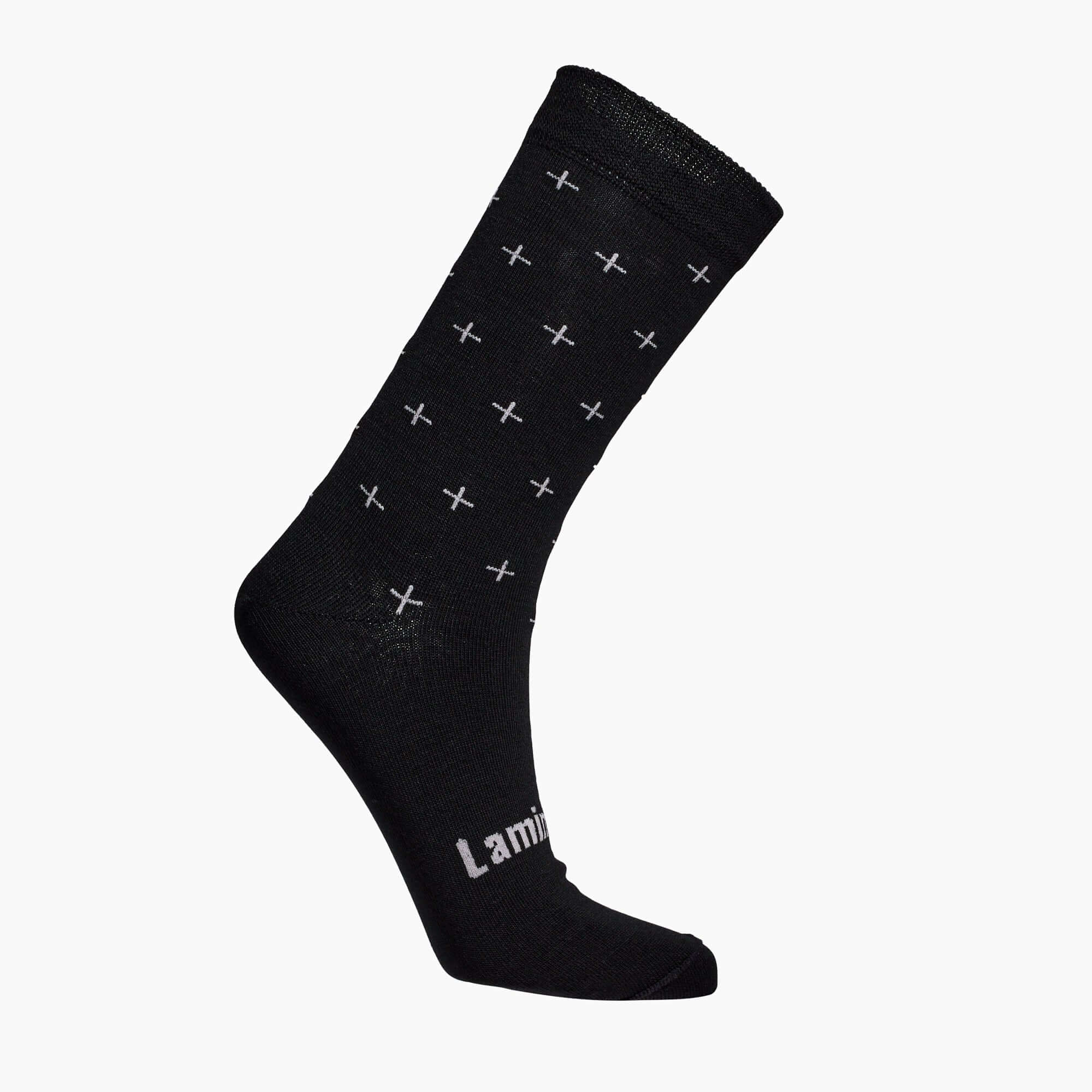 Lamington Accessory Socks 2-4Y Merino Crew Socks - Thorn