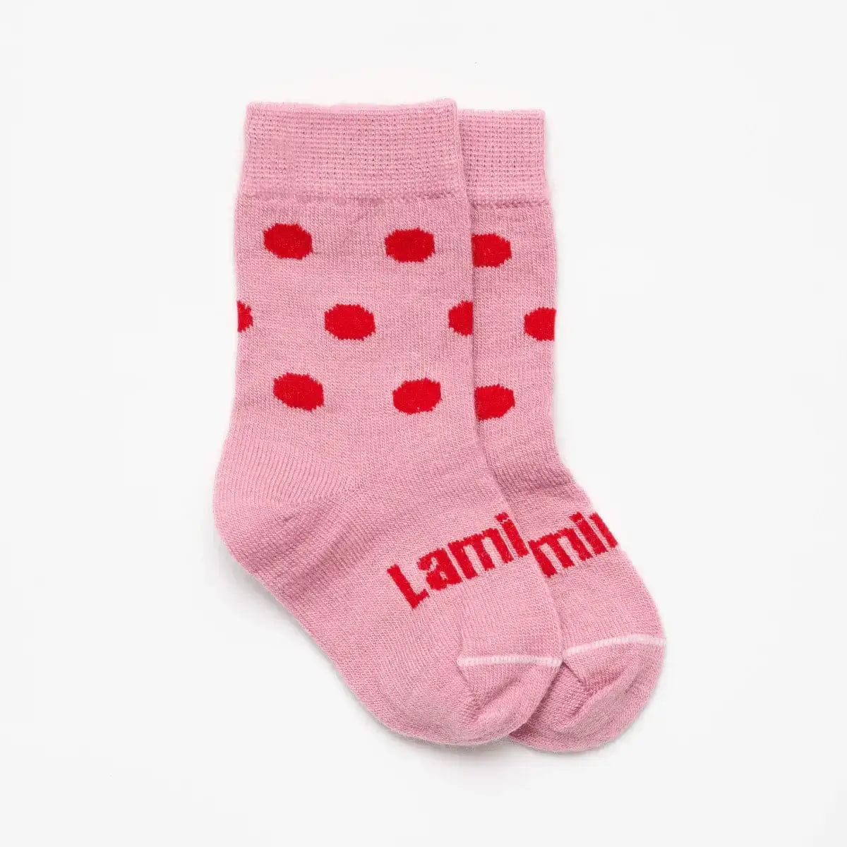 Lamington Accessory Socks Lamington Merino Crew Socks -Cherry