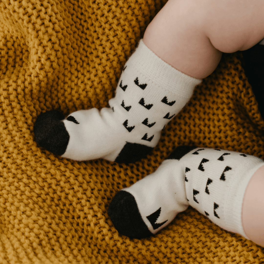 Lamington Accessory Socks Mosey Merino Baby Socks- Pixel