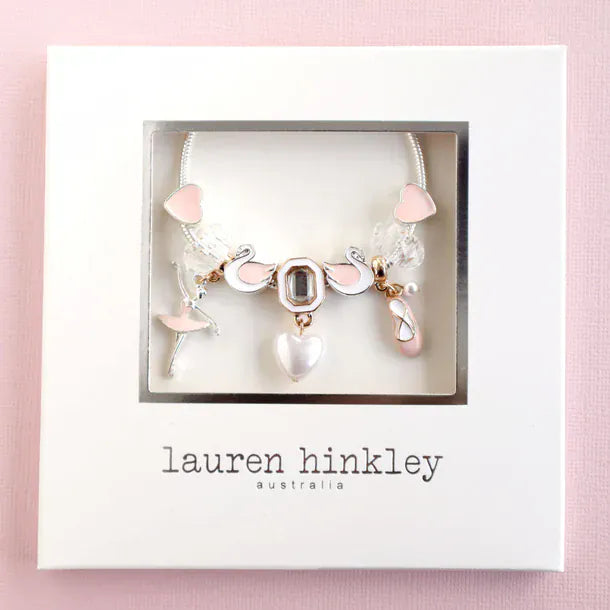 Lauren Hinkley Girls Accessory Ava Swan Lake Charm Bracelet