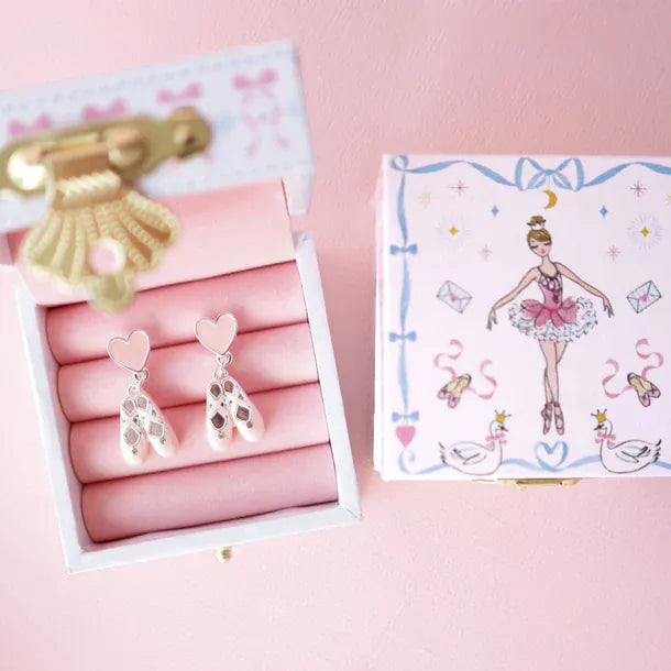 Lauren Hinkley Girls Accessory Ballet Slipper Drop Earrings