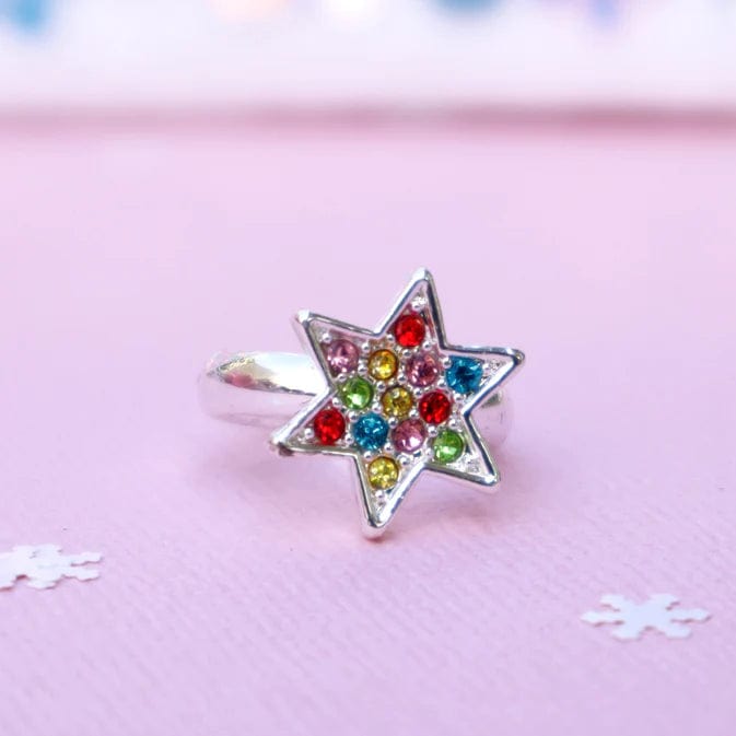 Lauren Hinkley Girls Accessory Christmas Lights Jewel Ring